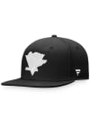 Main image for Pittsburgh Penguins Mens Black White Logo Core Fitted Hat