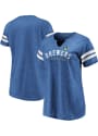 Milwaukee Brewers Womens Raglan T-Shirt - Blue