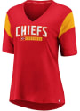 Kansas City Chiefs Womens Iconic Clutch T-Shirt - Red