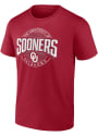 Oklahoma Sooners Iconic Last Leg T Shirt - Crimson