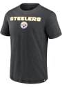Pittsburgh Steelers ICONIC COTTON SLUB Fashion T Shirt - Black