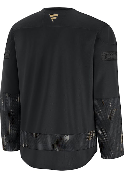 Philadelphia Flyers Mens Black Military Appreciation Hockey Jersey