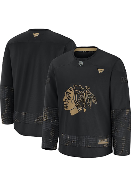 Chicago Blackhawks BLACK Military Appreciation 17285619