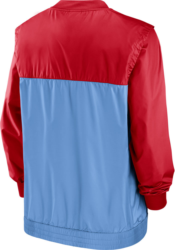 Nike St Louis Cardinals Mens COOPERSTOWN V-NECK LIGHT BLUE