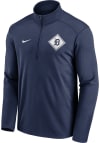 Main image for Nike Detroit Tigers Mens Navy Blue TEAM DIAMOND PACER Long Sleeve 1/4 Zip Pullover