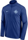 Main image for Nike Kansas City Royals Mens Blue TEAM DIAMOND PACER Long Sleeve 1/4 Zip Pullover