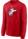 Cincinnati Reds Nike CORE LS T-SHIRT T Shirt - Red