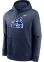 Chicago White Sox Nike COOP LOGO CLUB Hooded Sweatshirt - Navy Blue