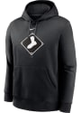 Chicago White Sox Nike CLUB FLEECE Hooded Sweatshirt - Black