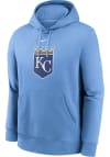 Main image for Nike Kansas City Royals Mens Light Blue CLUB FLEECE Long Sleeve Hoodie
