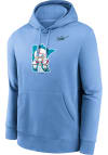 Main image for Nike Minnesota Twins Mens Light Blue COOP LOGO CLUB Long Sleeve Hoodie