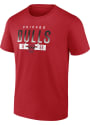 Chicago Bulls Promo Cotton T Shirt - Red