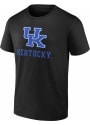 Kentucky Wildcats Team Lockup T Shirt - Black