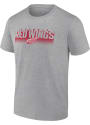 Detroit Red Wings Iconic Crew T Shirt - Grey