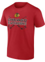 Chicago Blackhawks Cotton T Shirt - Red