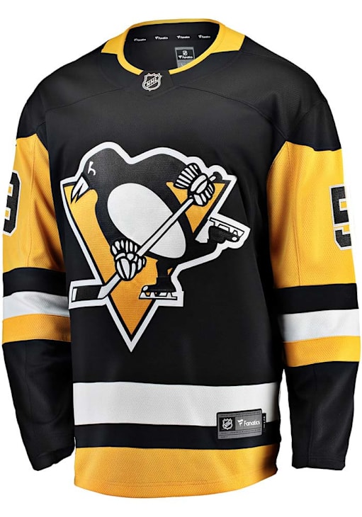 Jake Guentzel Pittsburgh Penguins Mens BLACK Authentic Hockey