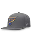 Main image for St Louis Blues Mens Grey Core Fitted Hat