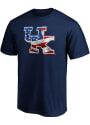 Kentucky Wildcats Banner Wave Short Sleeve Tee T Shirt - Navy Blue