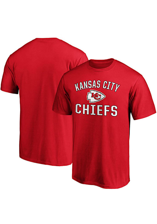 Kansas City Chiefs Red VICTORY ARCH Short Sleeve T Shirt 17287717