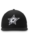 Main image for Dallas Stars Mens Black White Logo Fitted Hat