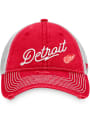 Detroit Red Wings Retro Sport Resort Meshback Adjustable Hat - Red