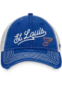 St Louis Blues Retro Sport Resort Meshback Adjustable Hat - Blue