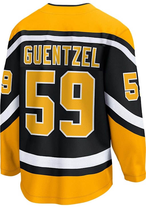 Jake Guentzel Pittsburgh Penguins Mens BLACK Pro Confidential