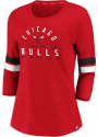 Chicago Bulls Womens Modern T-Shirt - Red