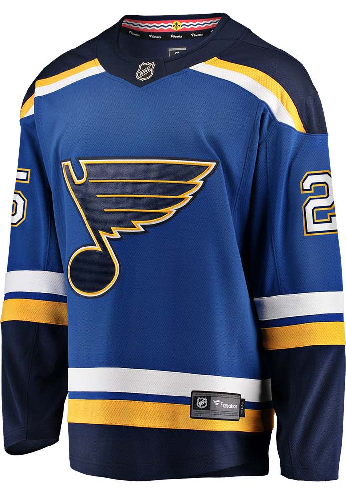 Blues hockey sales jersey