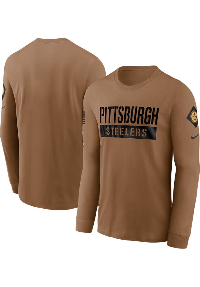 Nike Pittsburgh Steelers Salute To Service Long Sleeve T Shirt