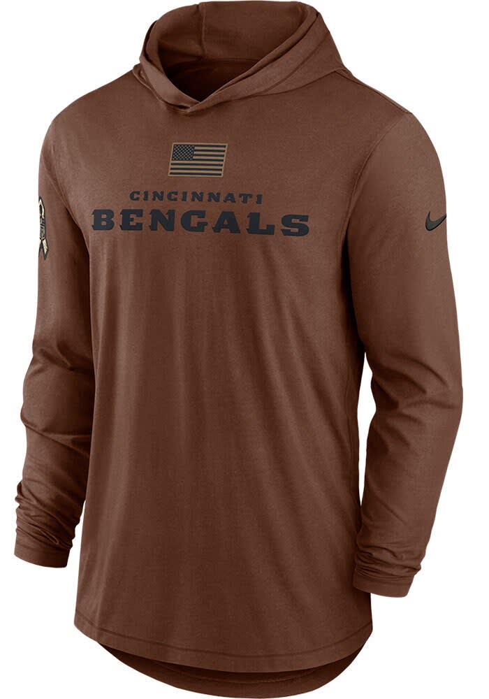 Bengals military hoodie online