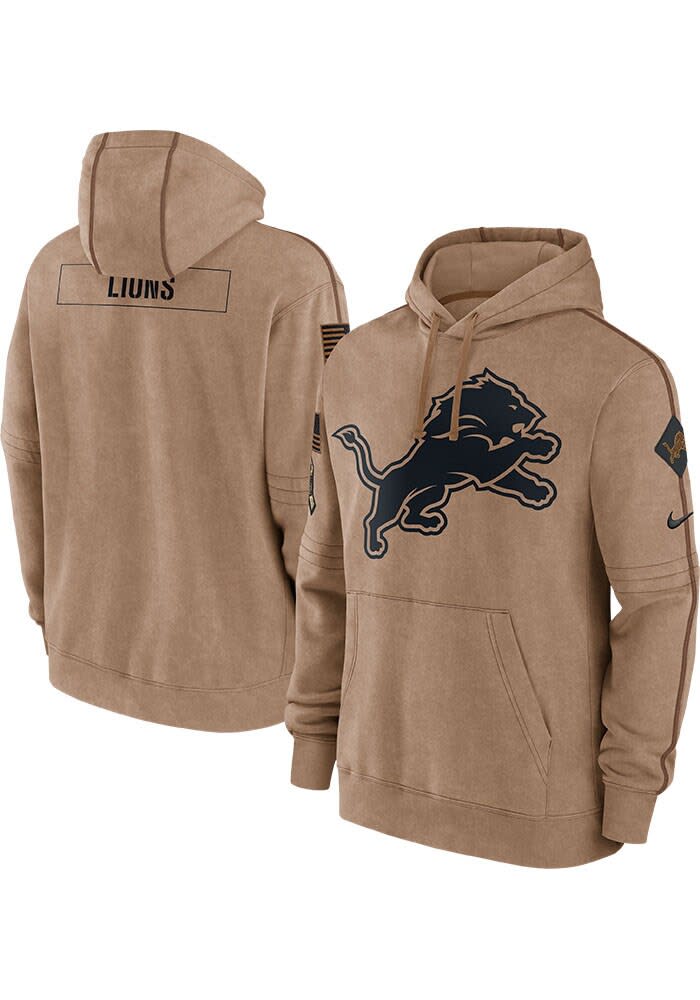 Detroit lions hot sale military hoodie