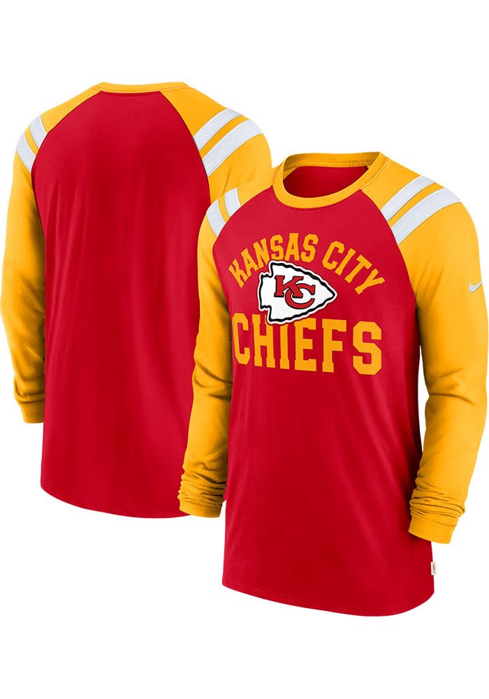 Nike NFL Kansas City ChiefsTシャツ XL 新品未使用 Nike Kansas City Chiefs Red Classic Arc Long Sleeve Fashion