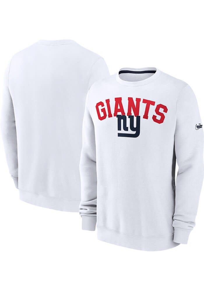 White ny hotsell giants sweatshirt