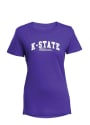 K-State Wildcats Womens Purple Bestie T-Shirt