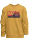 Main image for Kansas City Mens Gold Skyline Long Sleeve Crew Sweatshirt