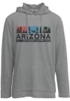 Main image for Arizona Mens Grey The Grand Canyon State Long Sleeve Hoodie