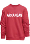Main image for Arkansas Razorbacks Womens Cardinal Everyday Crew Crew Sweatshirt