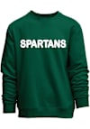 Main image for Womens Green Michigan State Spartans Everyday Chenille Crew Sweatshirt