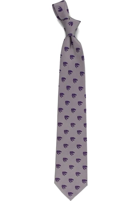 Echo K-State Wildcats Mens Tie - Purple