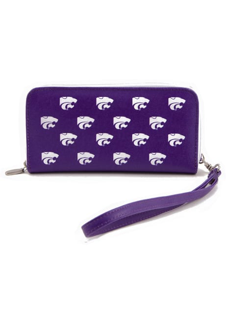 Wristlet Wallet K-State Wildcats Womens Wallets - Purple