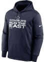Dallas Cowboys Nike SBLVI TROPHY DIVISION CHAMPIONS Hooded Sweatshirt - Navy Blue