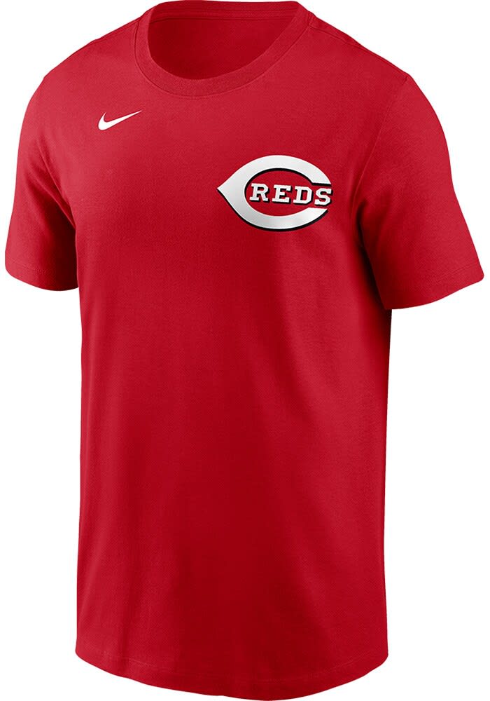 Tyler Stephenson Cincinnati Reds Red Name Number Short