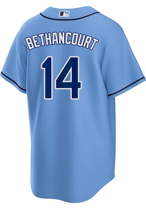 Tampa Bay Rays Light Blue Jersey Christian Bethancourt Tampa Bay