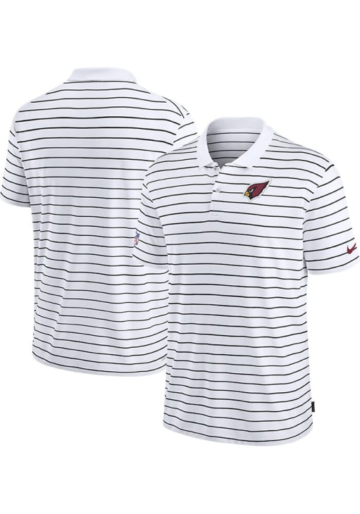 Nike Arizona Cardinals Mens White Victory Short Sleeve Polo