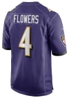 Main image for Zay Flowers  Nike Baltimore Ravens Purple Home Game Football Jersey