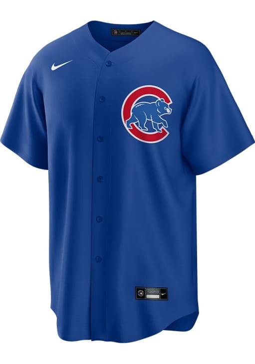 Nico Hoerner Chicago Cubs Mens Replica Alt Jersey - Blue