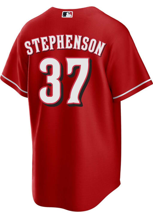 Tyler Stephenson Cincinnati Reds Mens Replica Alt Jersey - Red