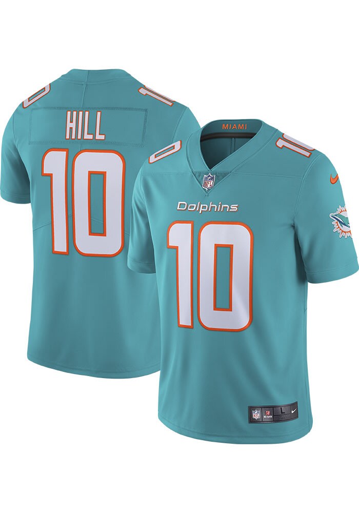 Tyreek Hill Miami Dolphins Home Teal