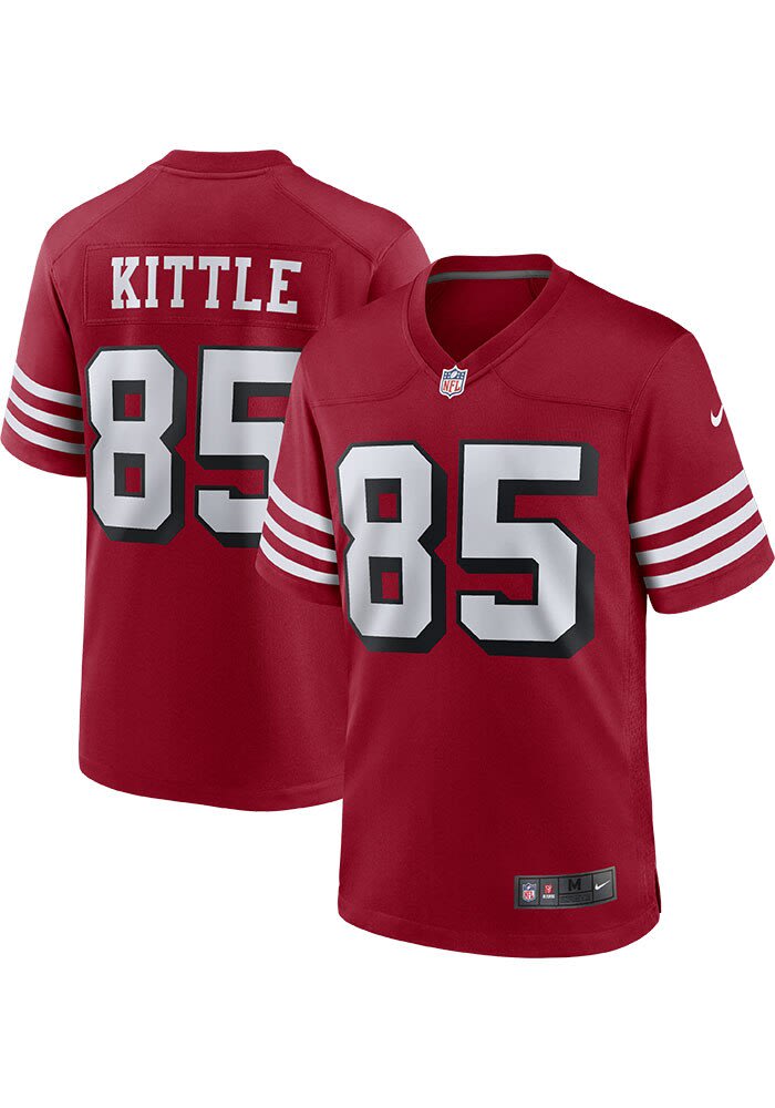 George Kittle San Francisco 49ers Red Alt Game Jersey - 173200609